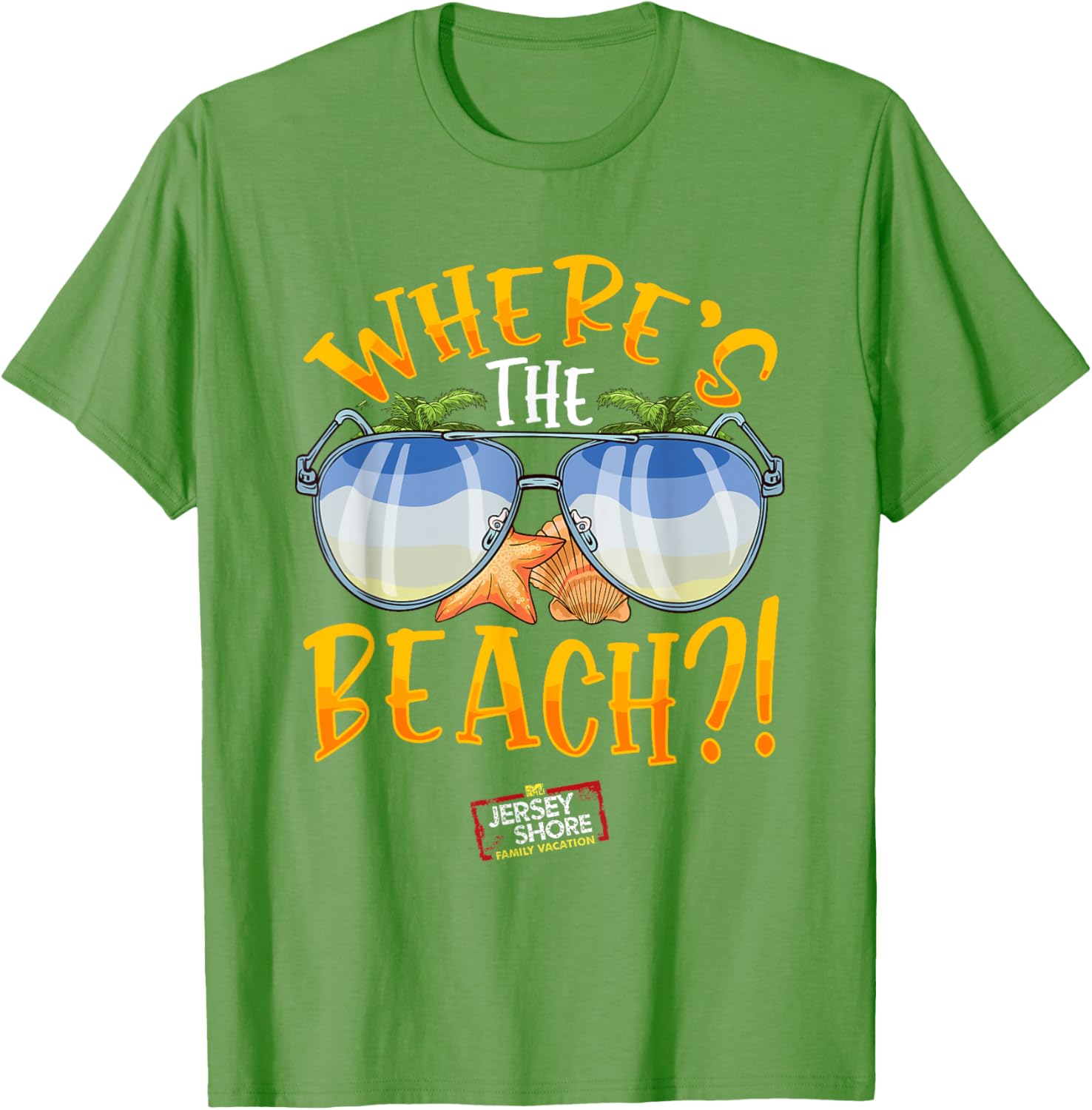 Mademark Jersey Shore Family Vacation Where's The Beach T-Shirt - 15