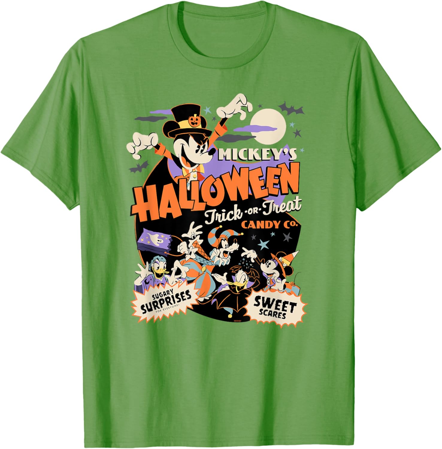 Disney Mickey Halloween Trick or Treat Candy Co T-Shirt for Kids - 16