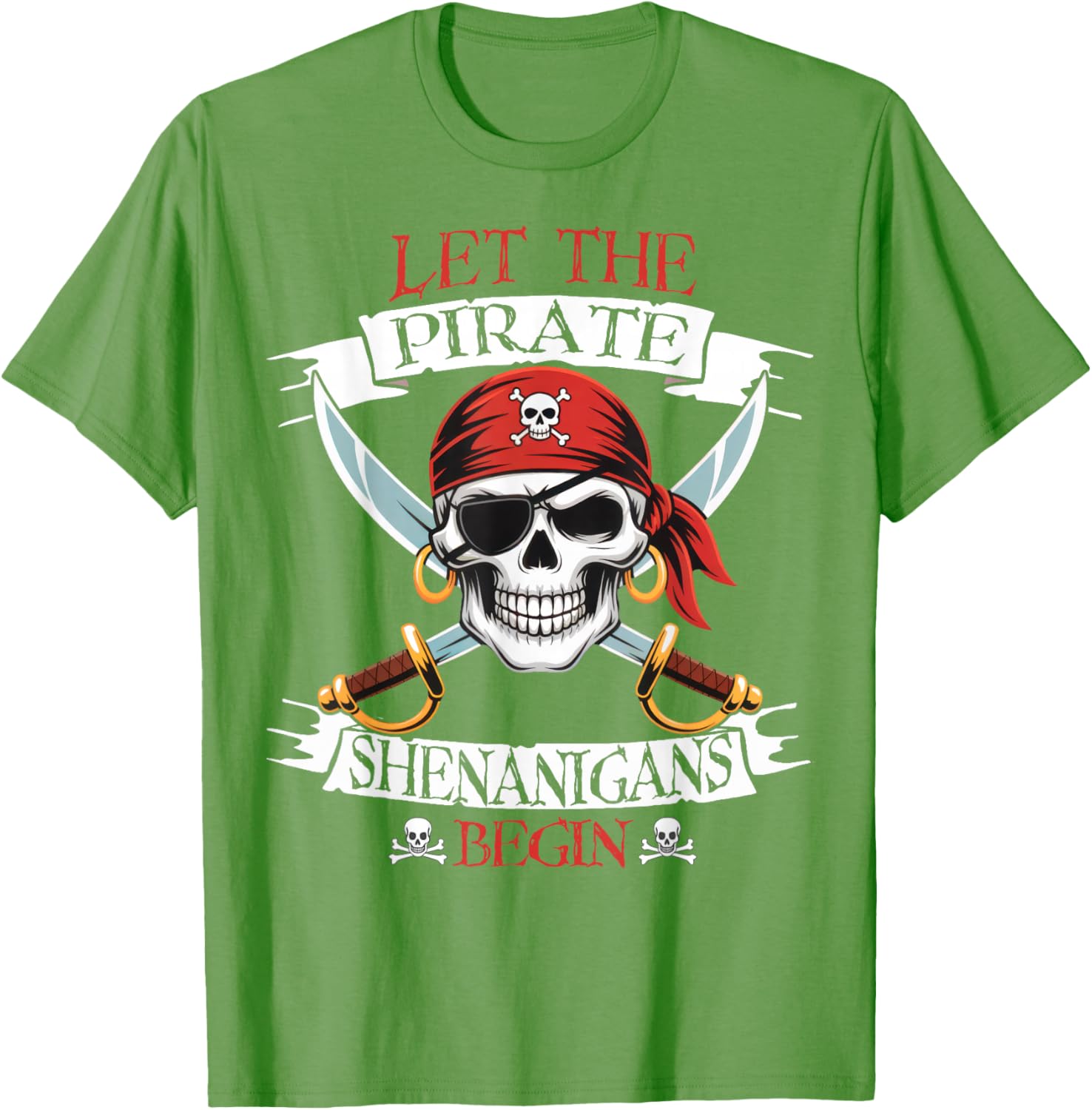 Pirate Shenanigans Skull T-Shirt for Boys - Perfect Halloween Costume! - 25