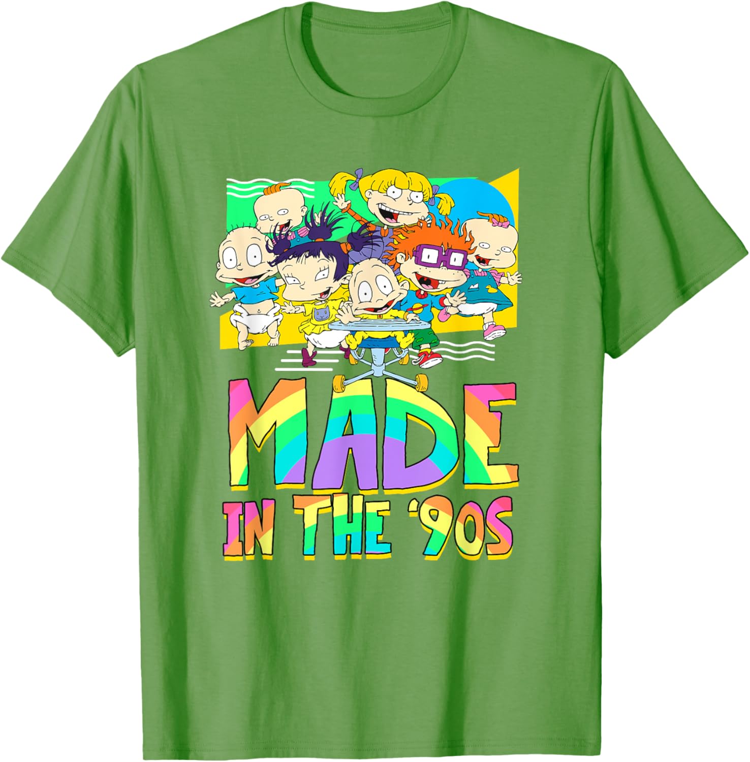 Mademark x Rugrats Rainbow Gradient T-Shirt Inspired by 90s Nostalgia - 1