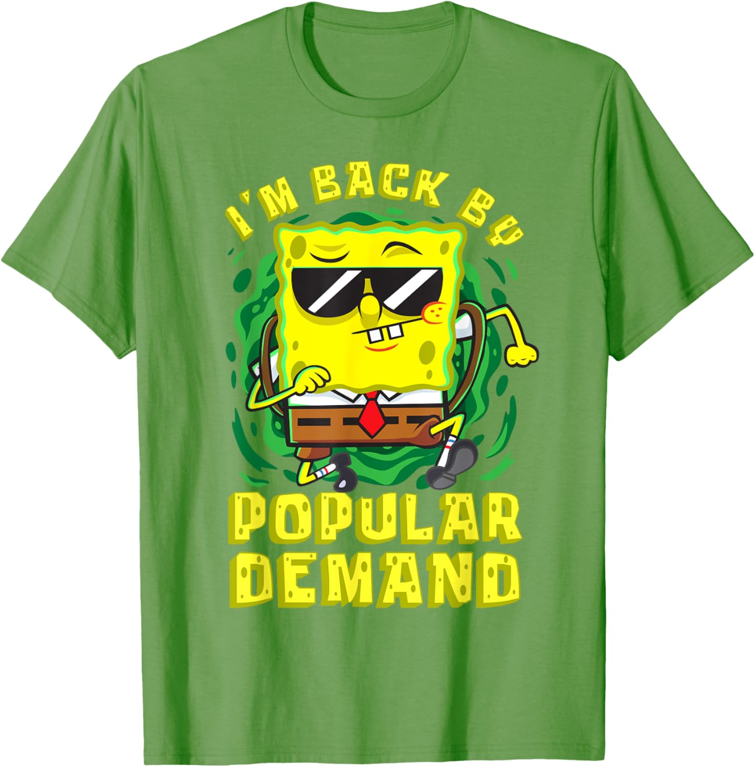 Mademark SpongeBob Im Back T-Shirt for School Fun Trending Apparel - 10