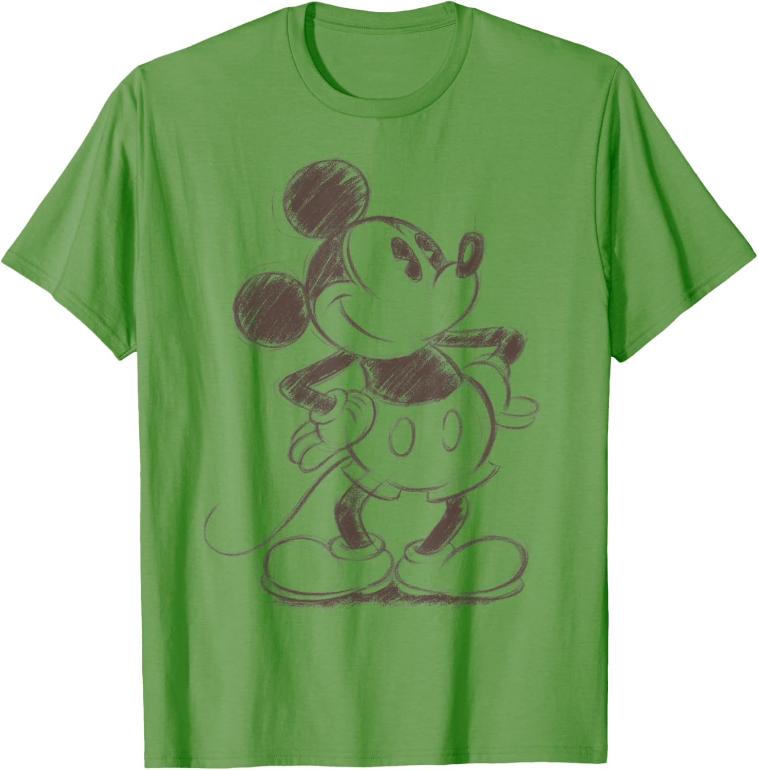 Mickey Mouse Sketch Portrait T-Shirt for Disney Fans and Collectors - 7
