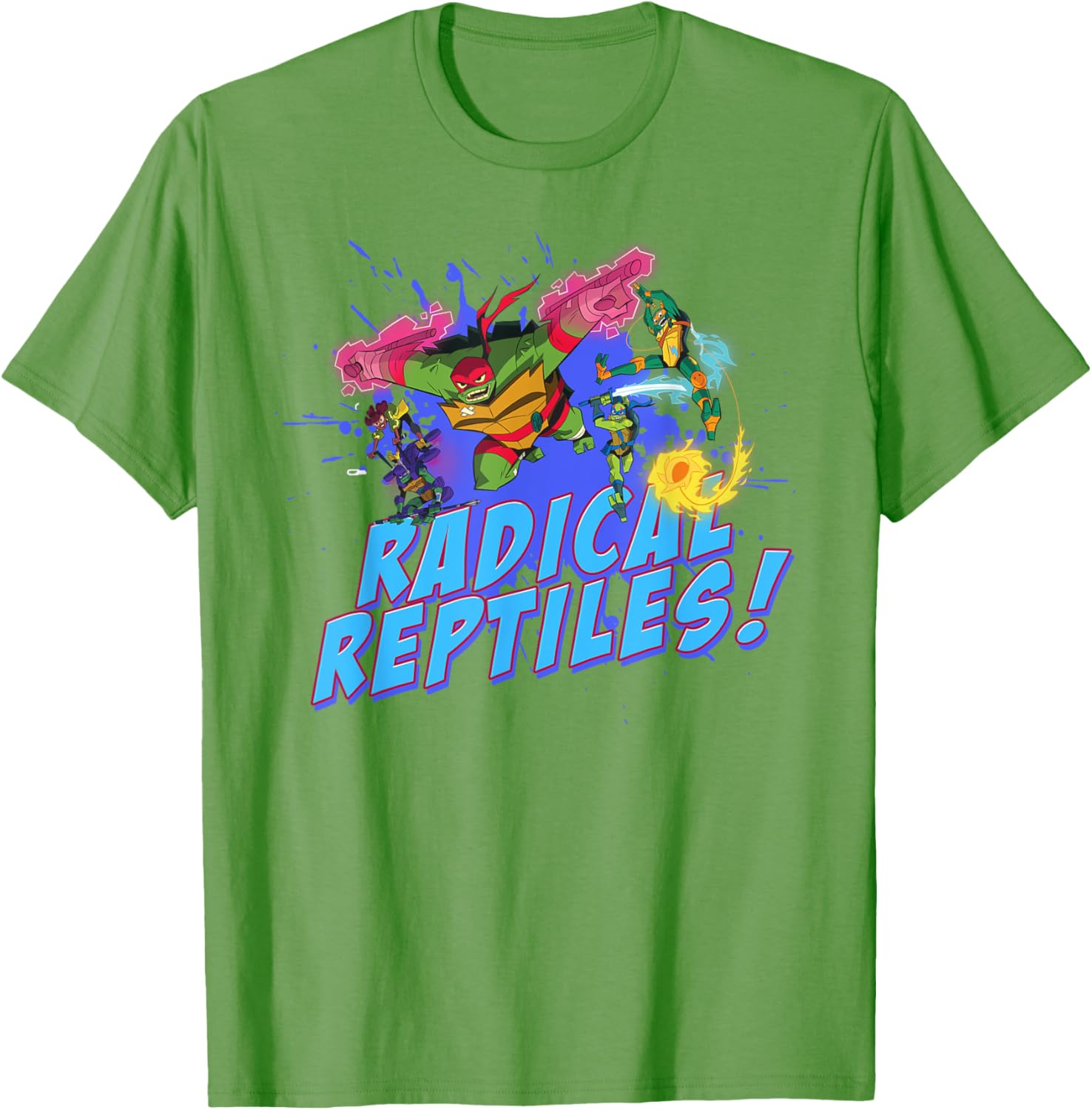 Mademark TMNT Brothers Radical Reptiles Rise T-Shirt for Fans - 16