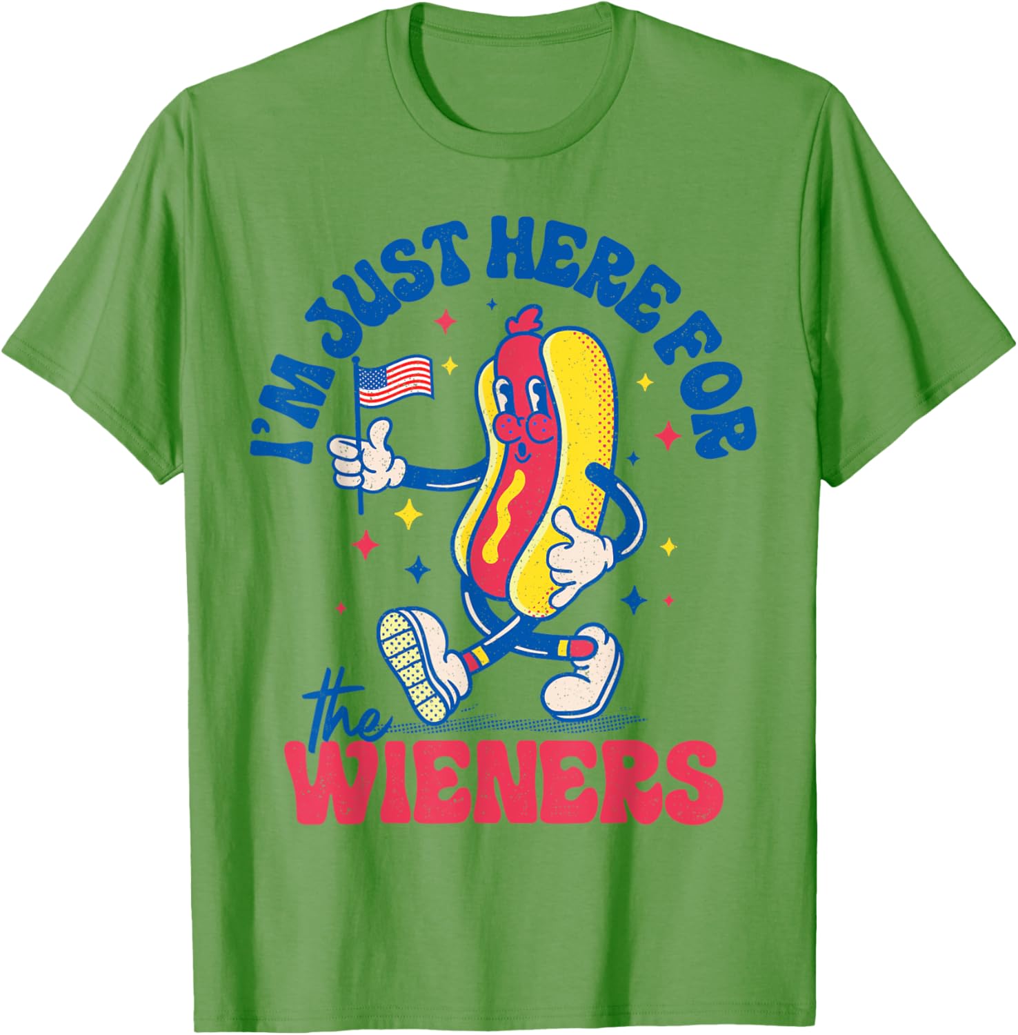 Funny Hot Dog Wieners T-Shirt for 4th of July - Men, Women, Kids - 3