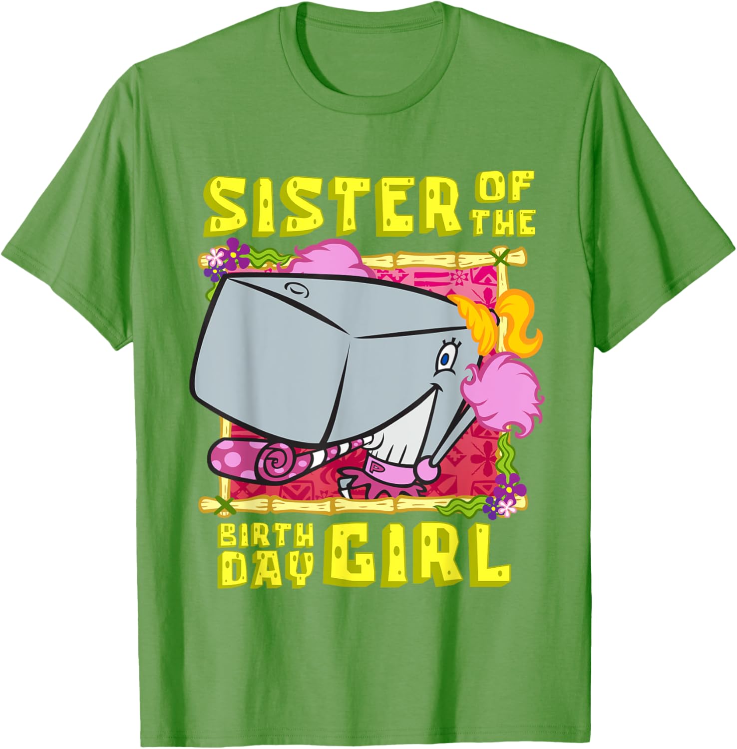 Mademark SpongeBob Pearl Sister Birthday Gift T-Shirt for Girls - 17