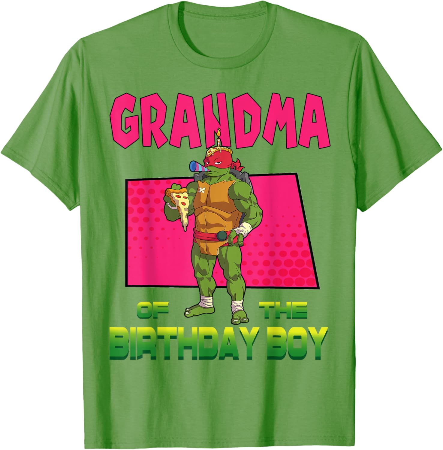 Mademark Raphael Birthday Boy Pizza Party T-Shirt for Kids - 9
