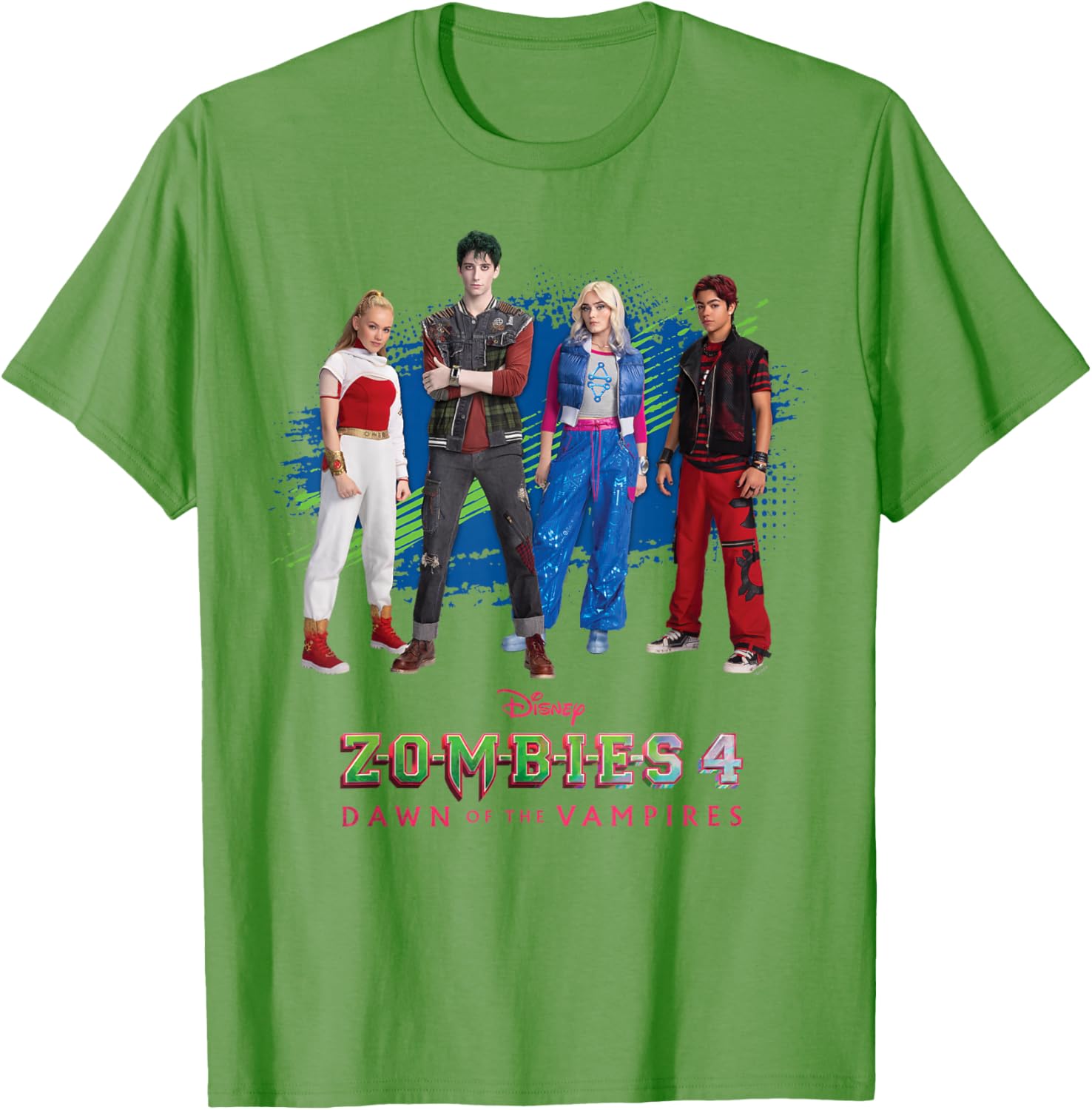 Disney Zombies 4 T-Shirt Featuring Nova, Victor, Zed, and Addison Logo - 13