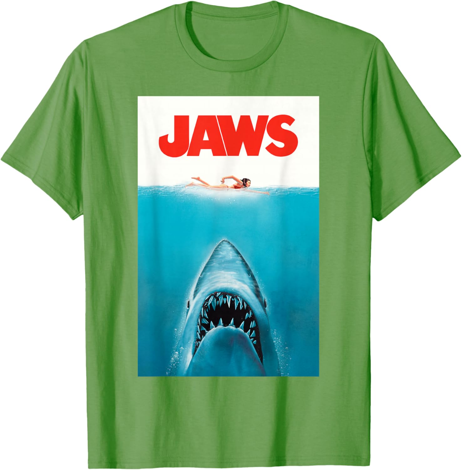 Jaws 50th Anniversary Classic T-Shirt with Front and Back Artwork - 18