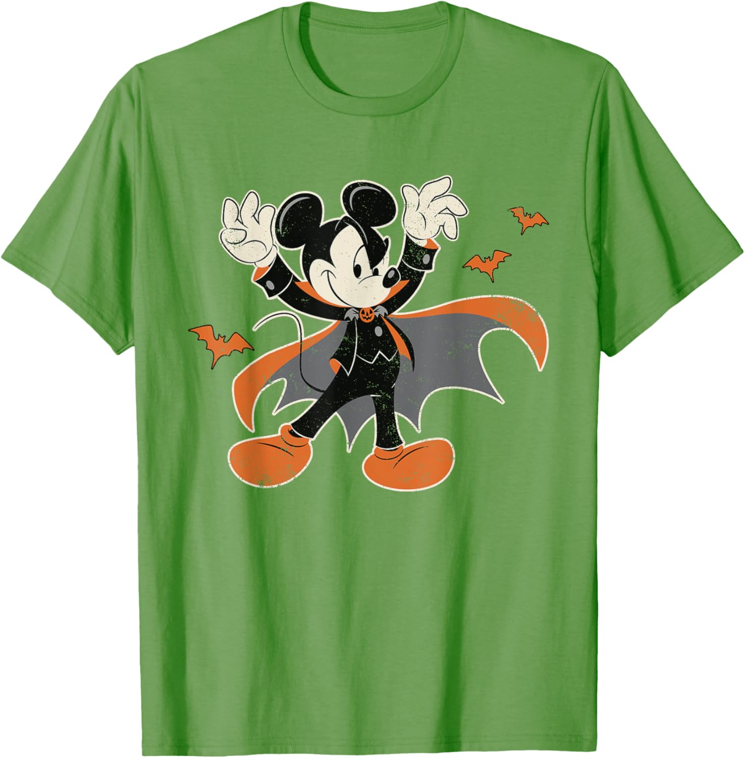 Disney Mickey Mouse Spooky Dracula Costume Halloween T-Shirt for Kids - 24