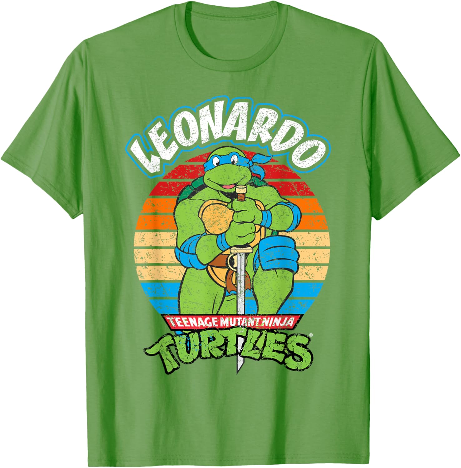 Teenage Mutant Ninja Turtles Leonardo Action T-Shirt for Fans - 10