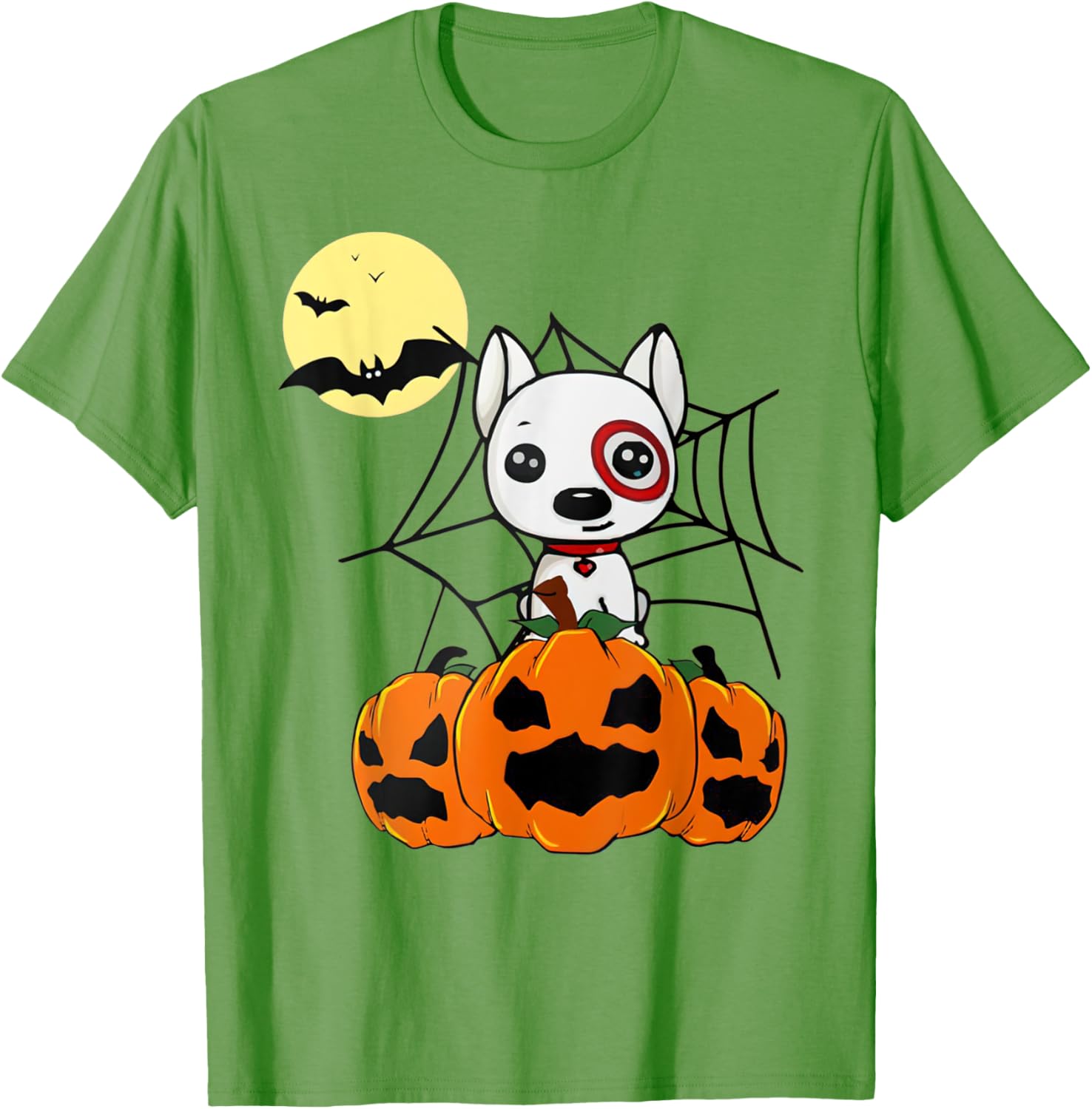 Halloween Bullseye Target Team Member Sticker T-Shirt for Fun Festivities - 5