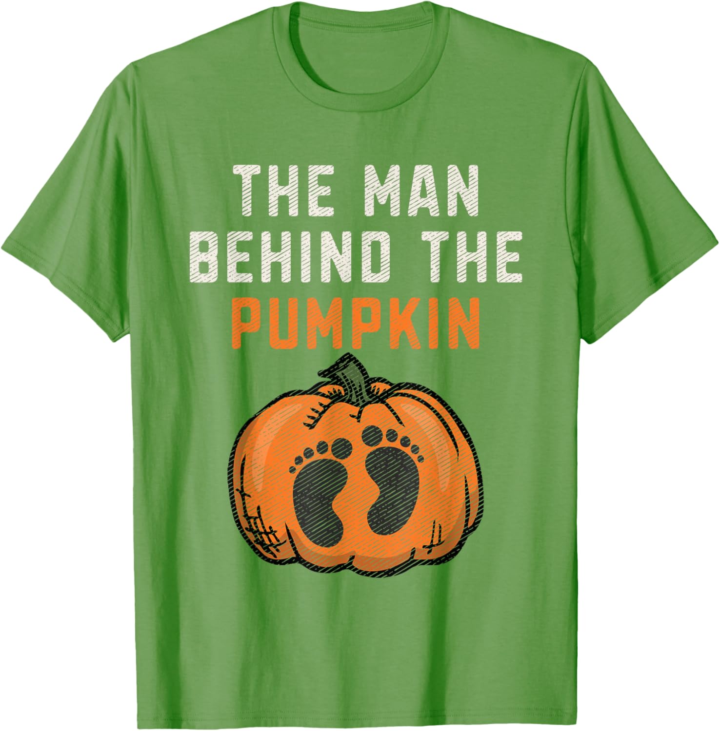 Funny Pumpkin Dad Halloween Pregnancy Reveal T-Shirt for Expecting Fathers - 11