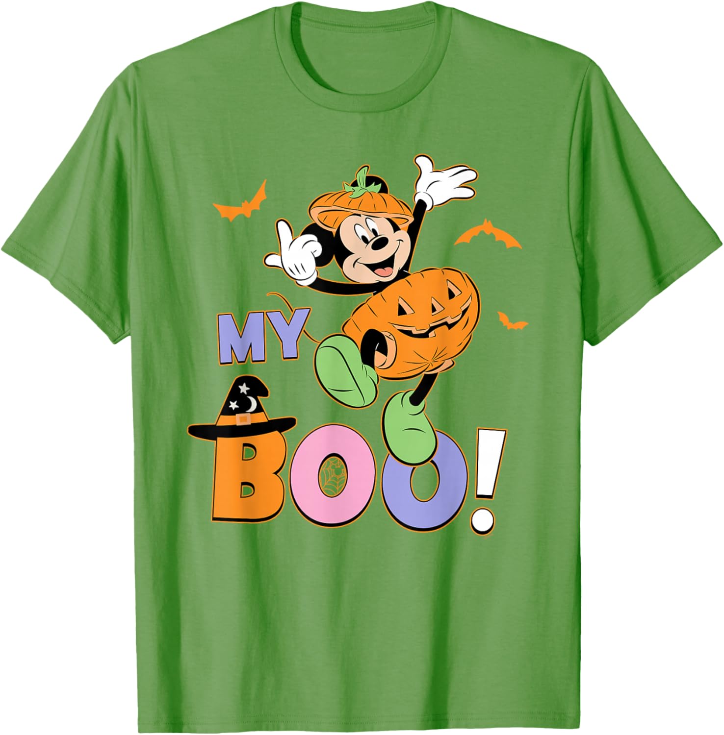 Disney Mickey Mouse My Boo Couples Halloween T-Shirt for Fun Halloween Style - 22