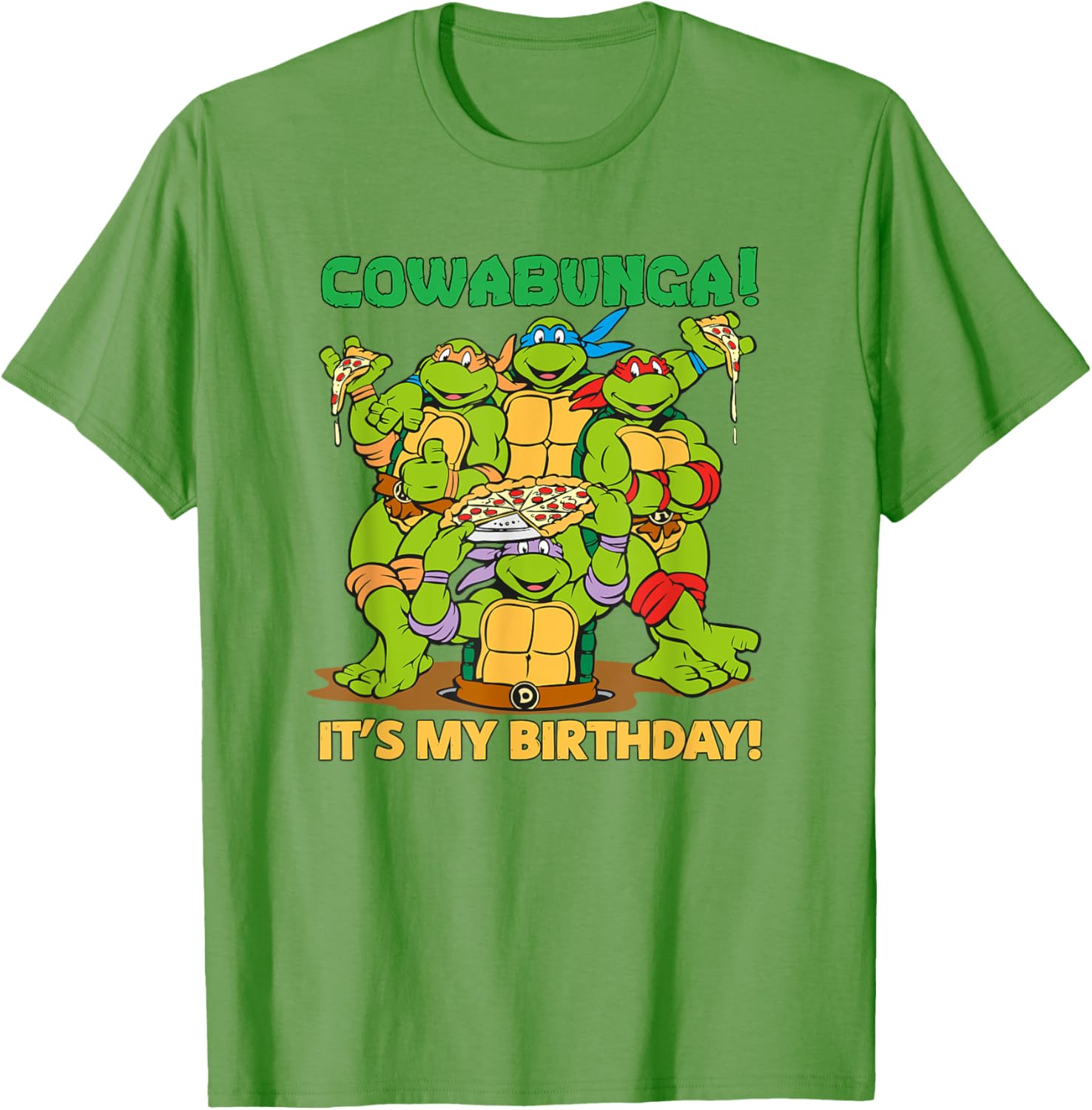 Mademark Teenage Mutant Ninja Turtles Birthday T-Shirt for Kids - 19