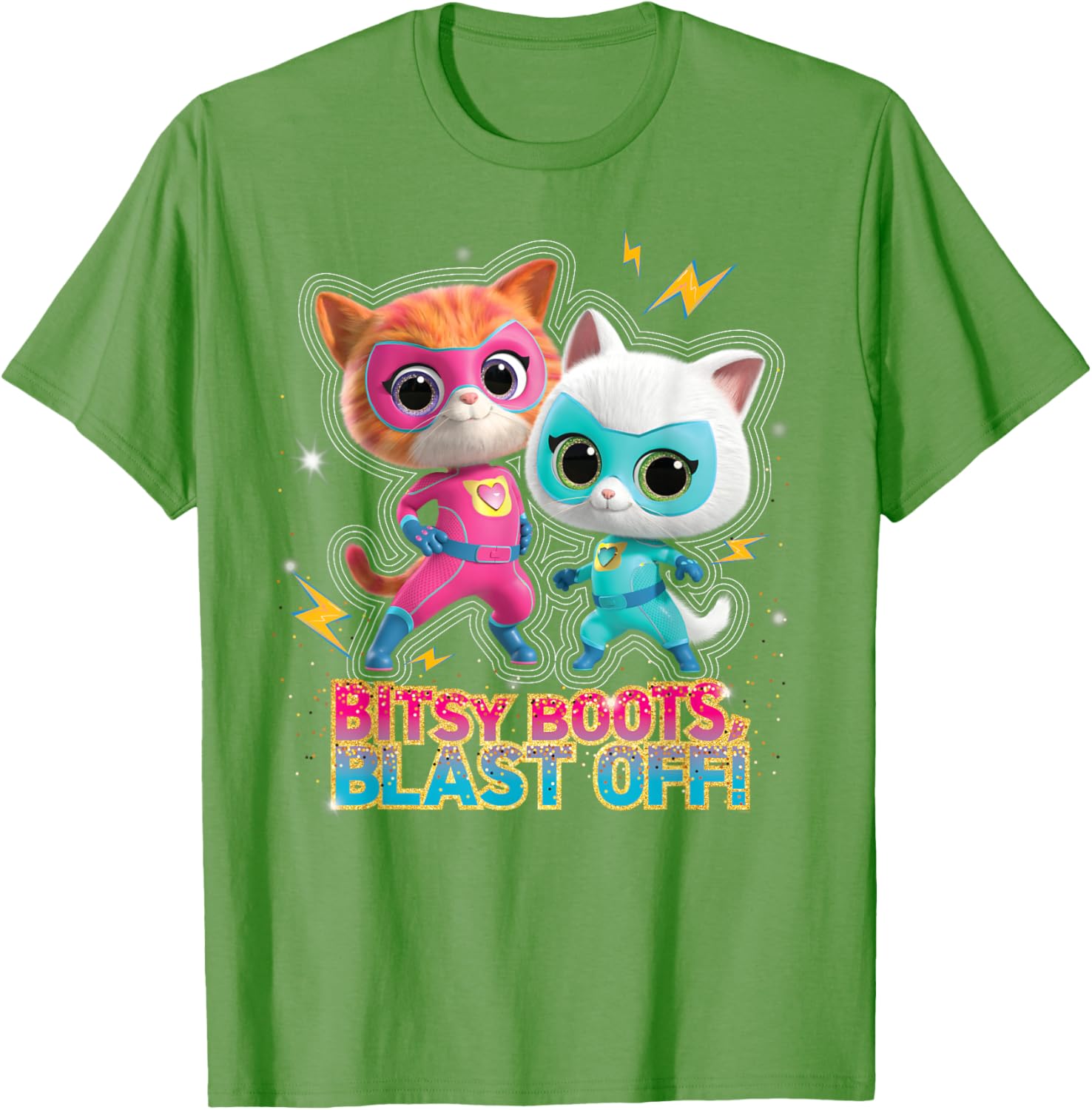 Disney Junior SuperKitties Ginny and Bitsy Blast Off T-Shirt for Kids - 20