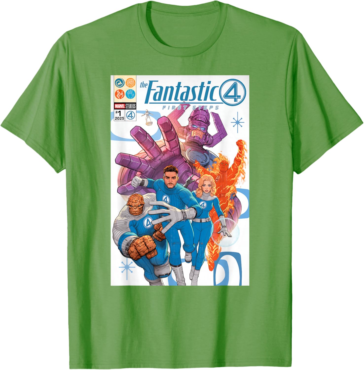 Marvel Fantastic Four Comic Book Cover Art T-Shirt for Fans and Collectors - 17