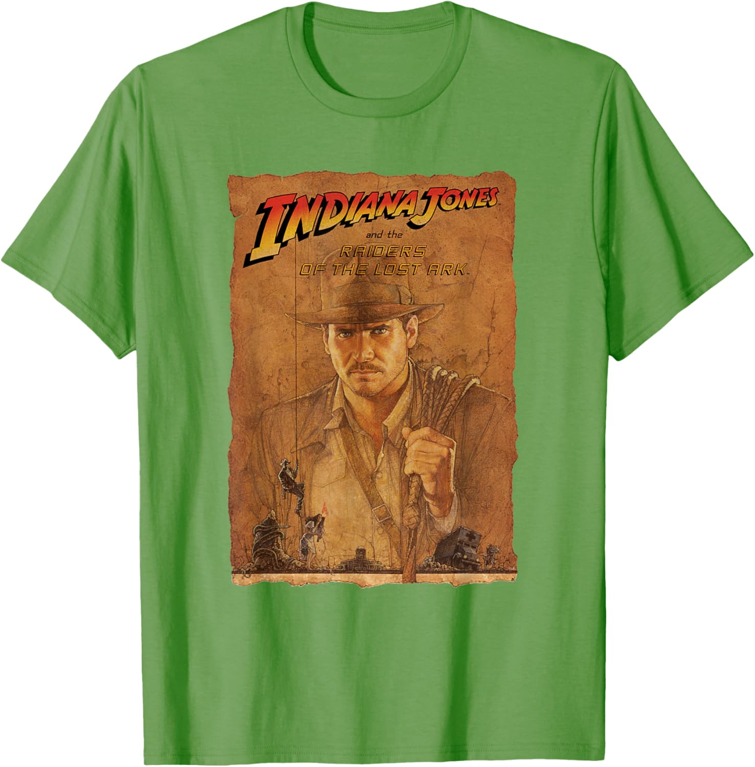 Indiana Jones Raiders of the Lost Ark Poster Art T-Shirt for Fans - 21