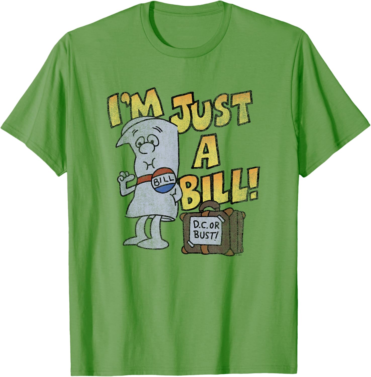 Ripple Junction Schoolhouse Rock I'm Just A Bill Congress T-Shirt - 1
