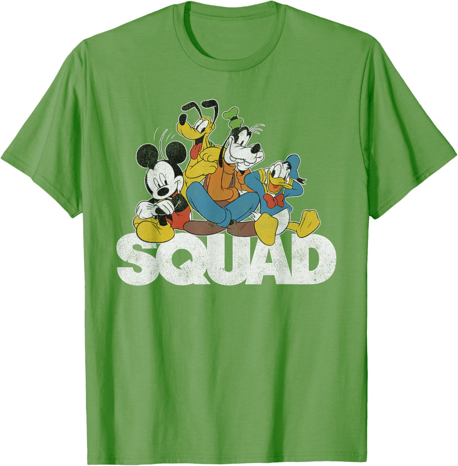 Classic Mickey Mouse Squad Graphic T-Shirt for Disney Fans - 1