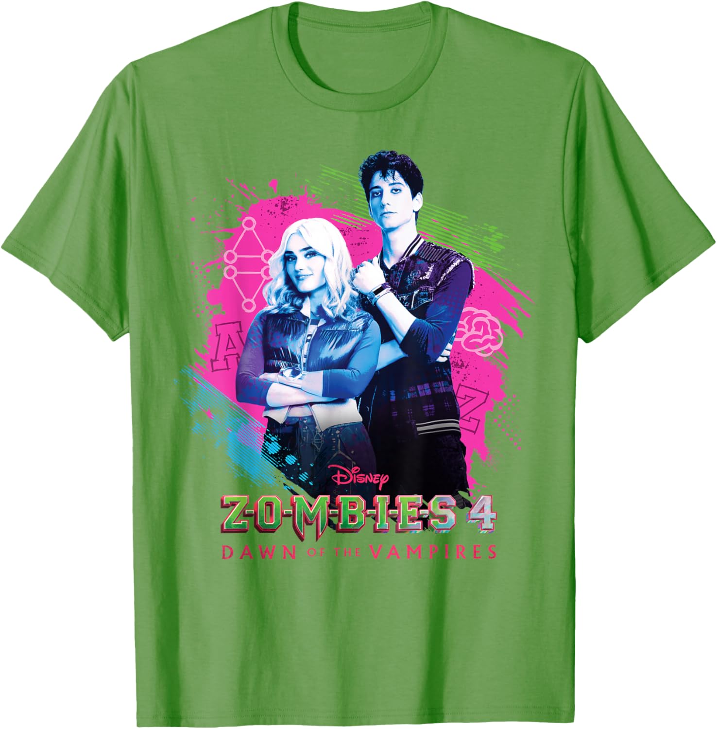 Disney Zombies 4 T-Shirt featuring Zed and Addison for fans - 5