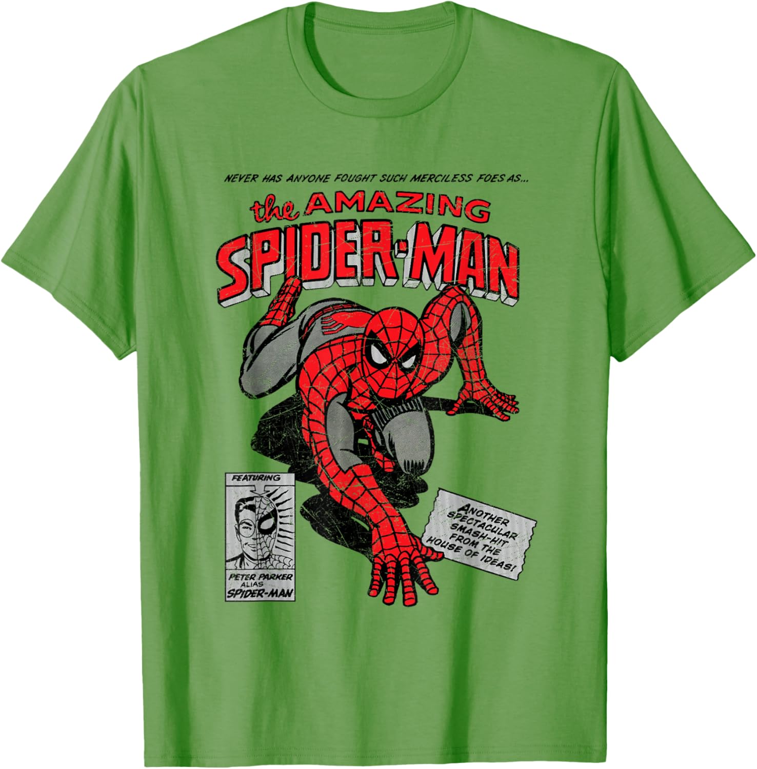 Marvel Spider-Man Retro Comic T-Shirt for Comic Book Fans - 10