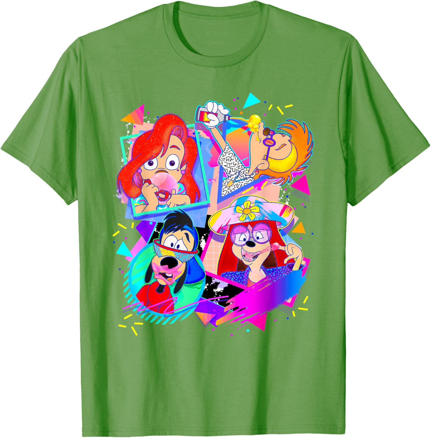 Disney A Goofy Movie Bubble Gum Retro T-Shirt for 90s Fans - 22