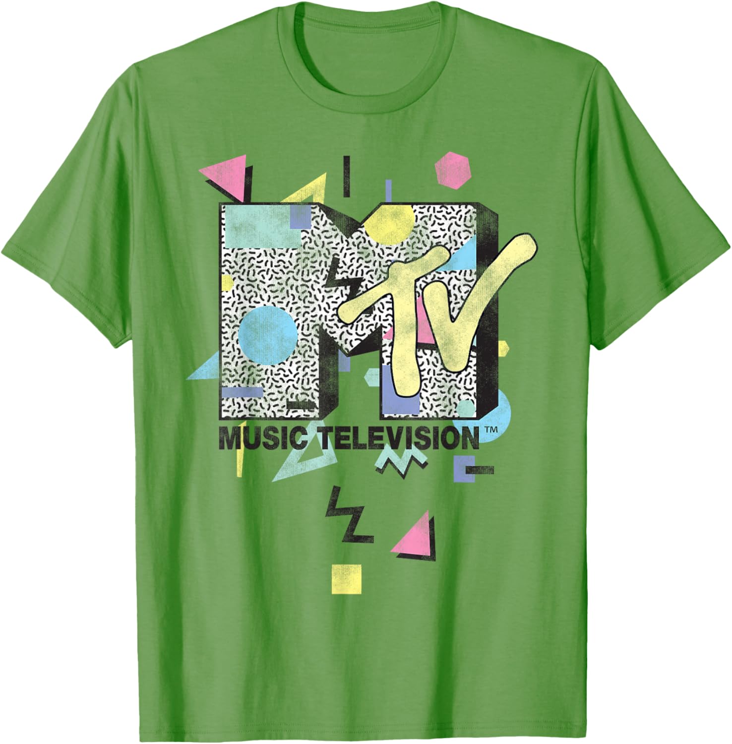 MTV Retro Logo Graphic T-Shirt for Trendy Casual Style - 2