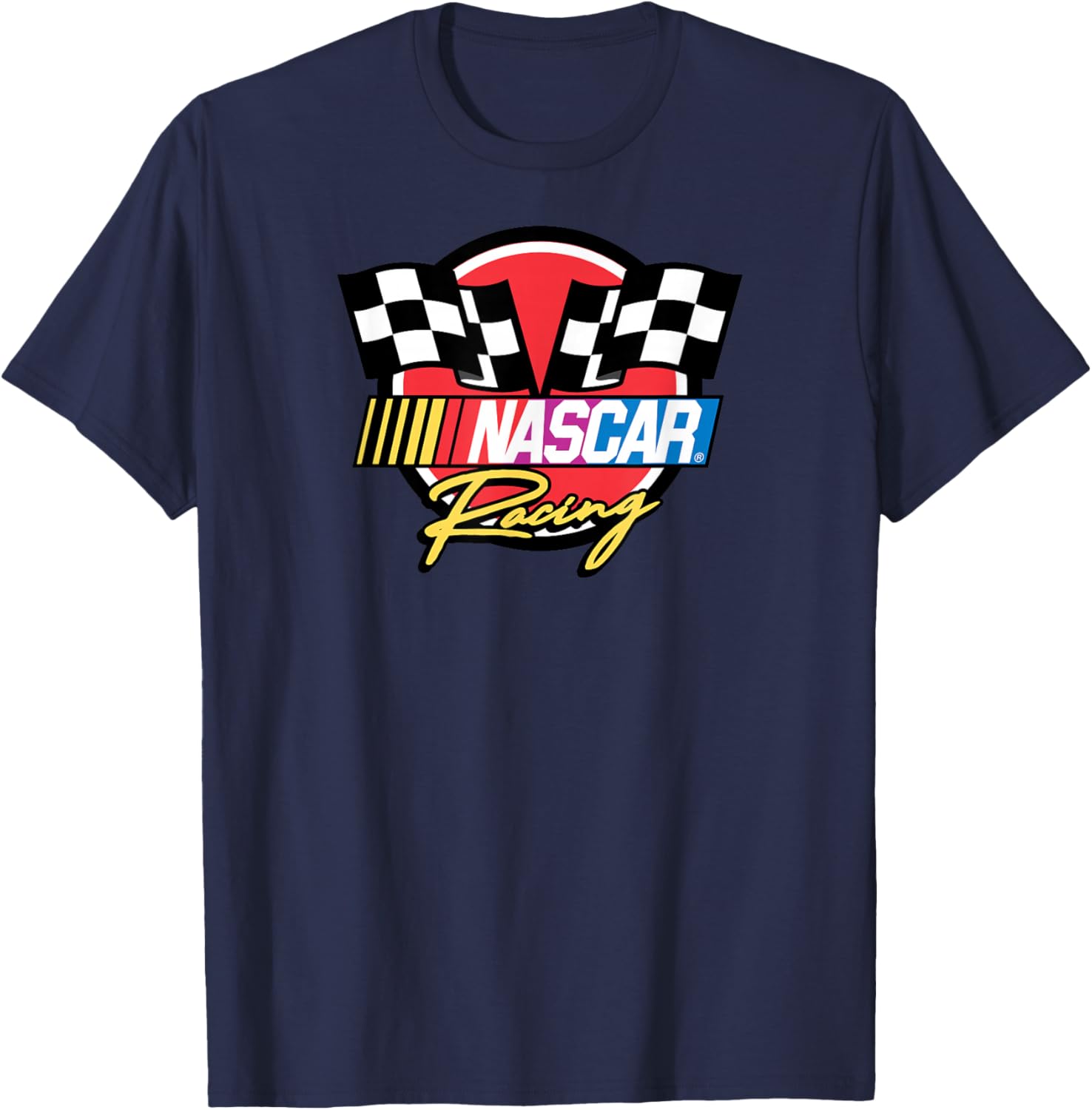 NASCAR Checkered Flags Logo T-Shirt for Racing Fans - Stylish Apparel - 5