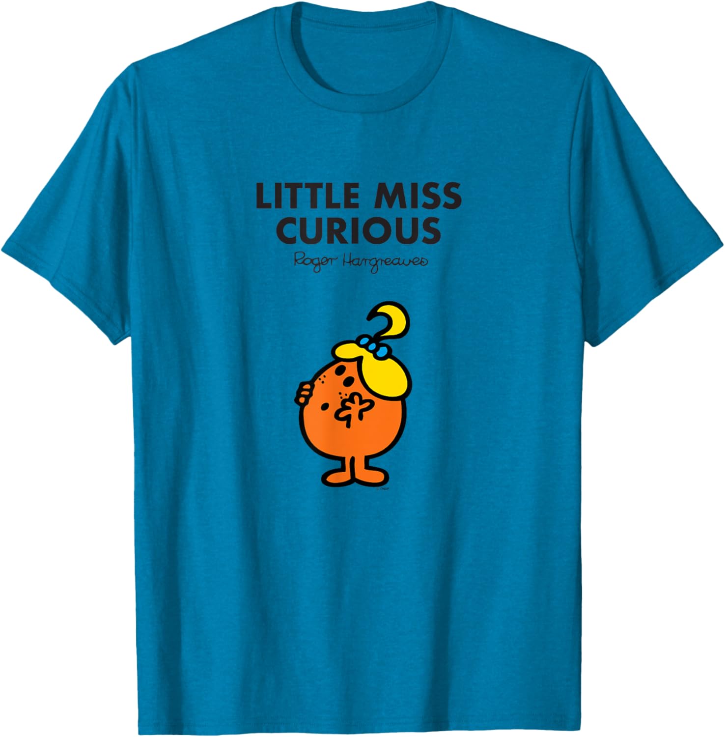 Mr. Men Little Miss Curious T-Shirt for Kids - Fun and Colorful Design - 8