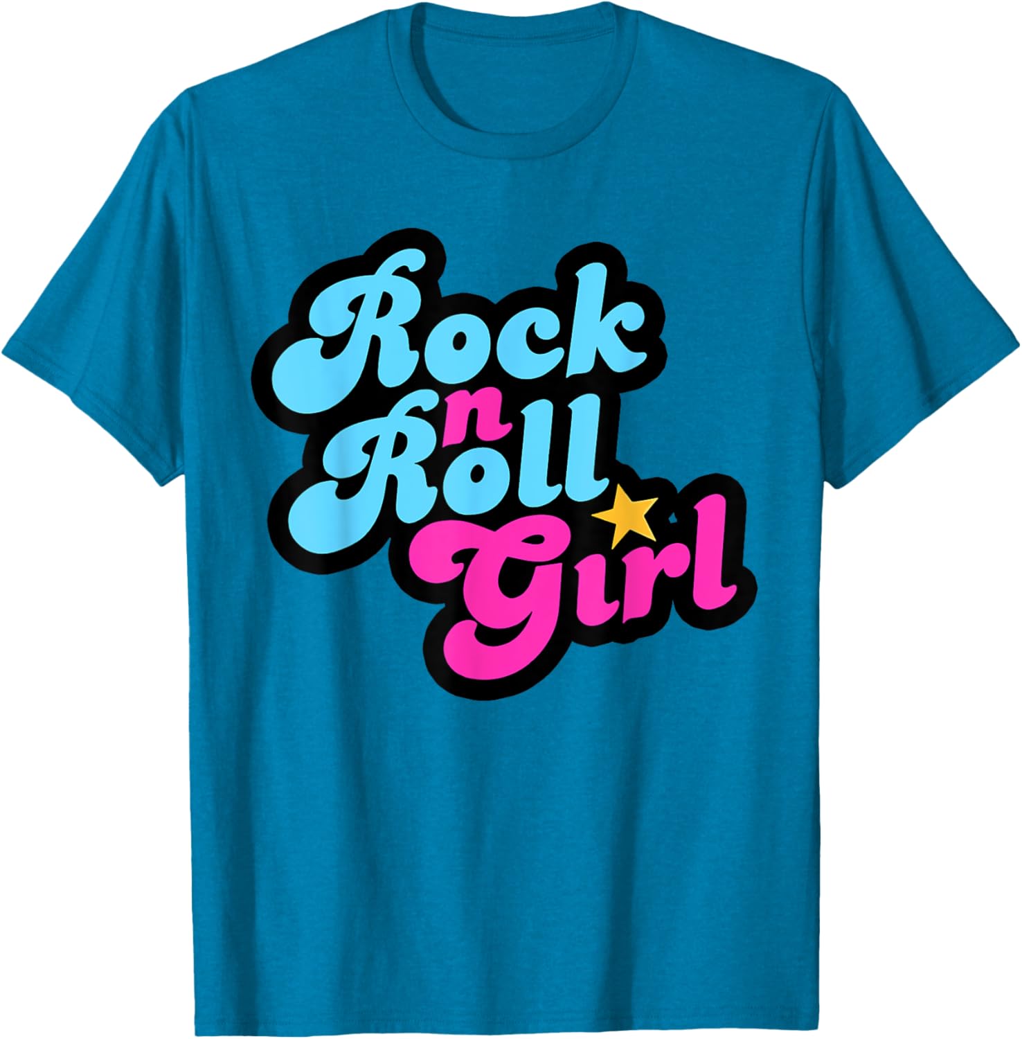 Rock N Roll Girl Halloween Costume T-Shirt for Women - Fun and Stylish Apparel - 15