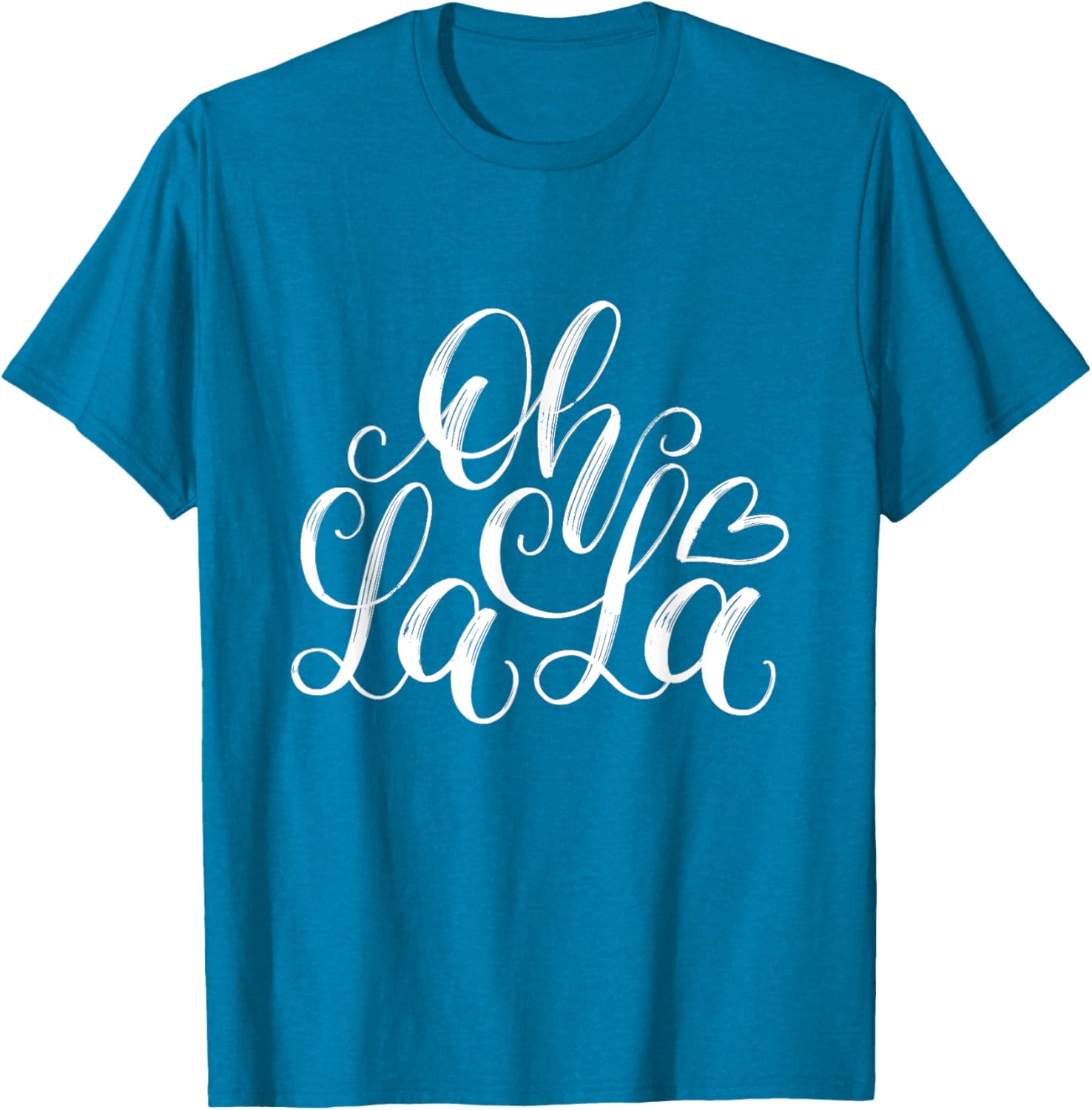Oh La La French Novelty Graphic Tees Stylish T-Shirt for Fun Fashion - 17