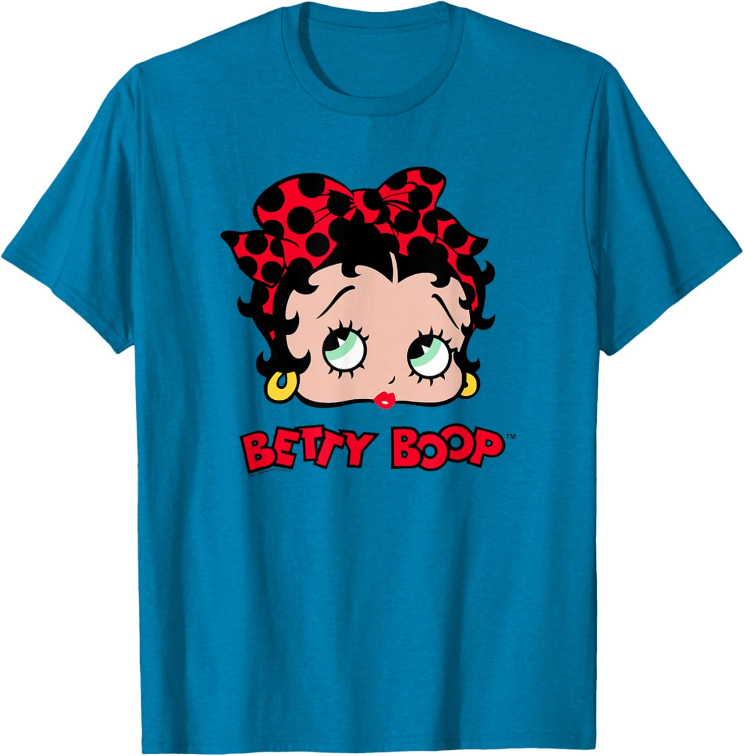 Betty Boop Vintage Dot Bow T-Shirt - Classic Pin Up Style Apparel - 9