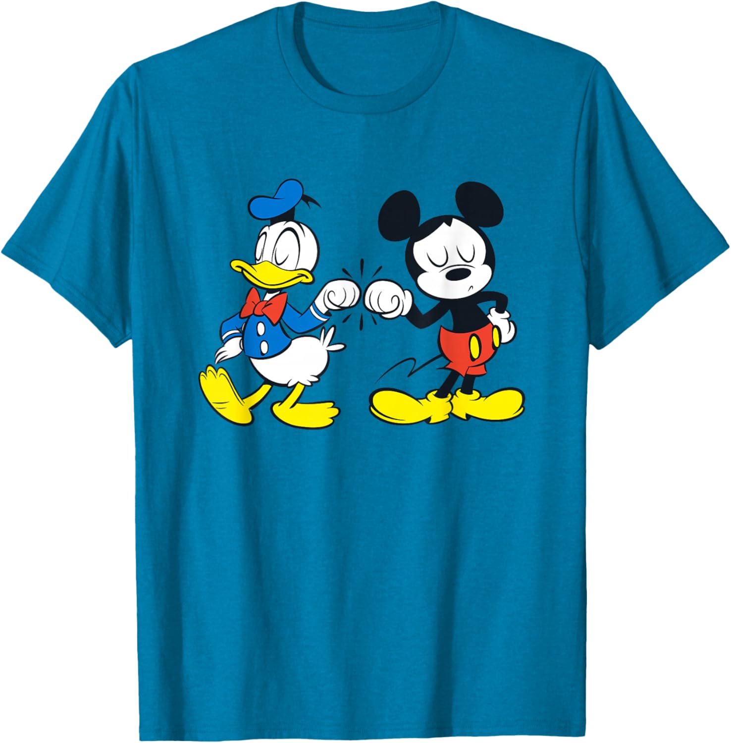 Disney Mickey Mouse and Donald Duck Best Friends T-Shirt for Fun Style - 5