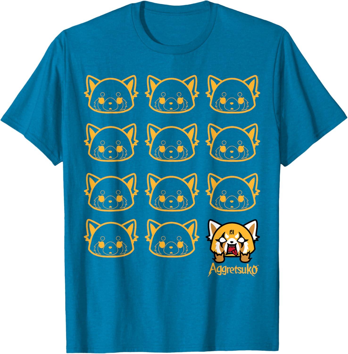 Aggretsuko Real T-Shirt for Fans – Comfortable Cartoon-themed Apparel - 10