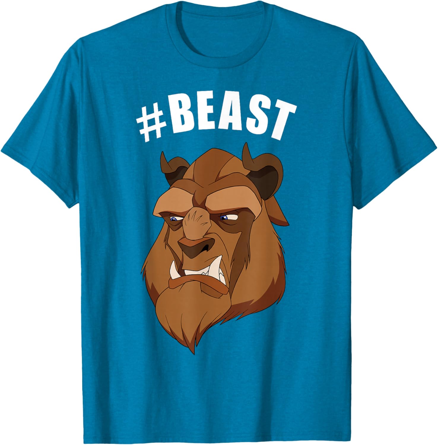 Disney Beauty and the Beast Beast Portrait T-Shirt for Fans and Collectors - 7