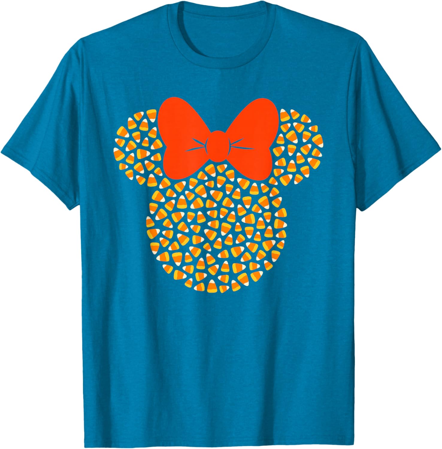 Disney Minnie Mouse Candy Corn Halloween T-Shirt for Fun Fall Celebrations - 22