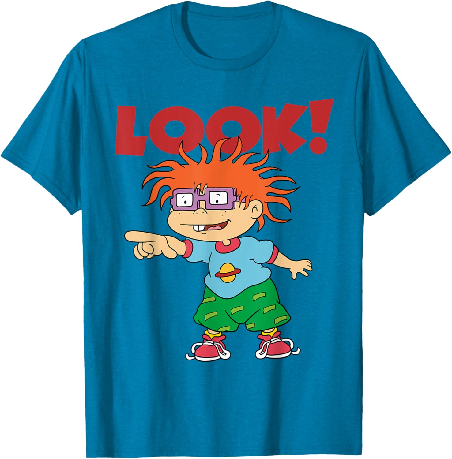 Mademark Rugrats Chuckie Finster Look T-Shirt for Kids and Adults - 3