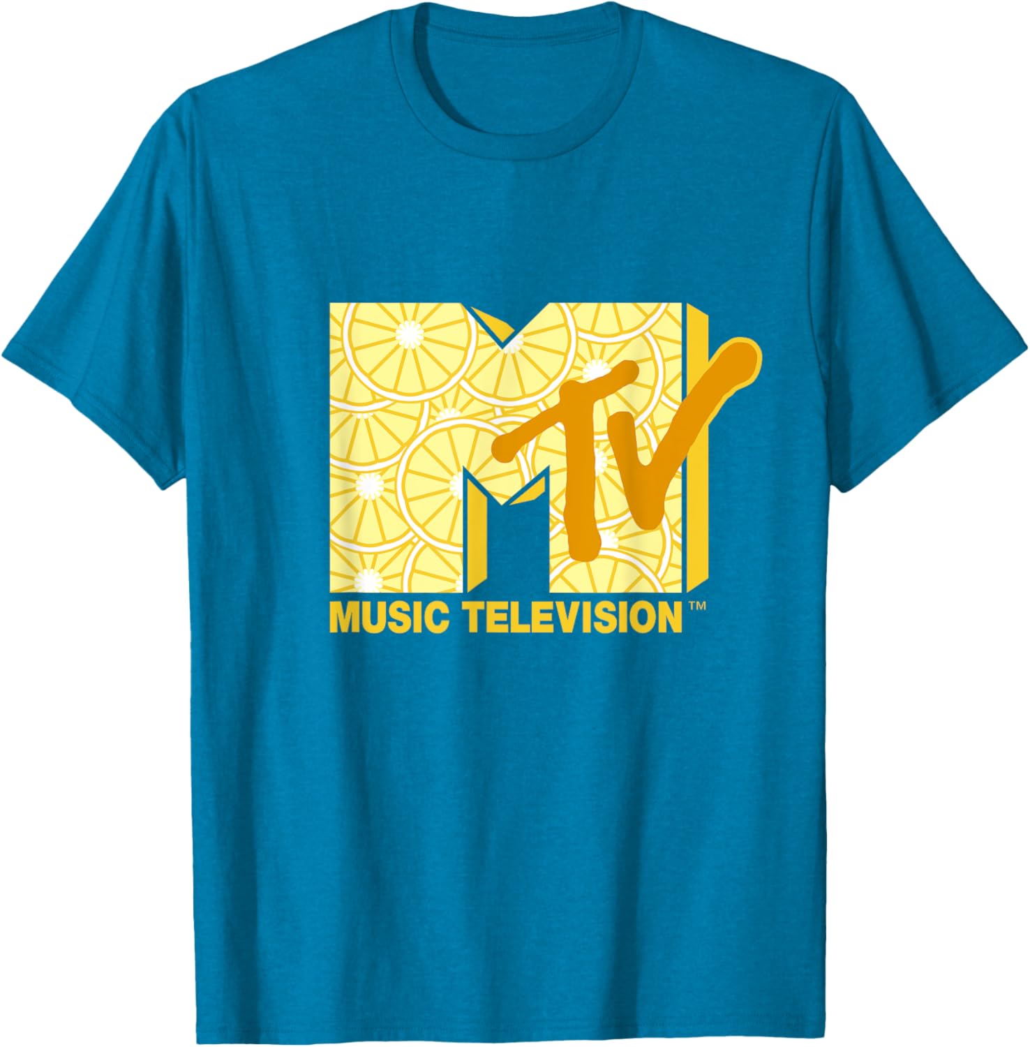 Mademark x MTV Summer Fresh Lemons T-Shirt with Official Logo - 5