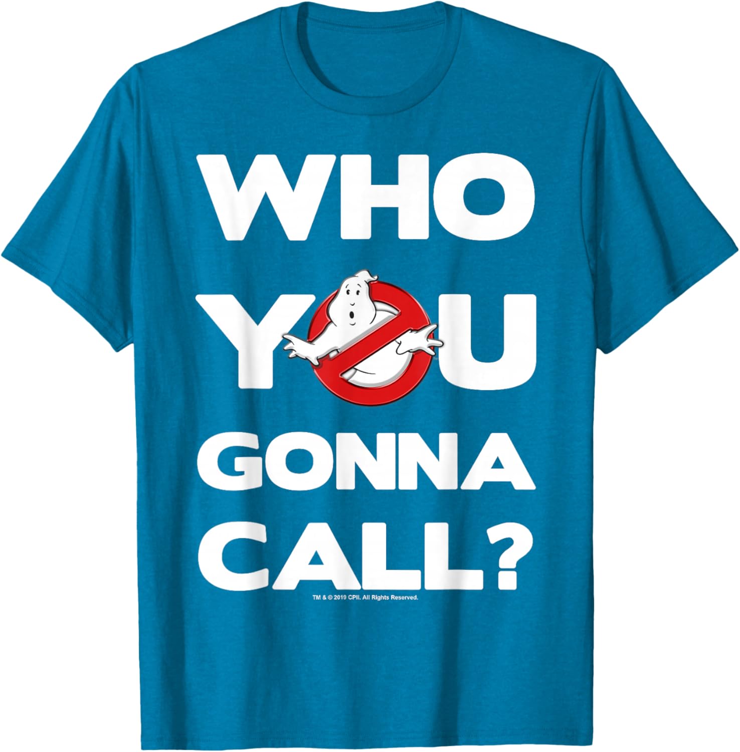 Ghostbusters Who You Gonna Call Logo T-Shirt for Fans and Collectors - 8
