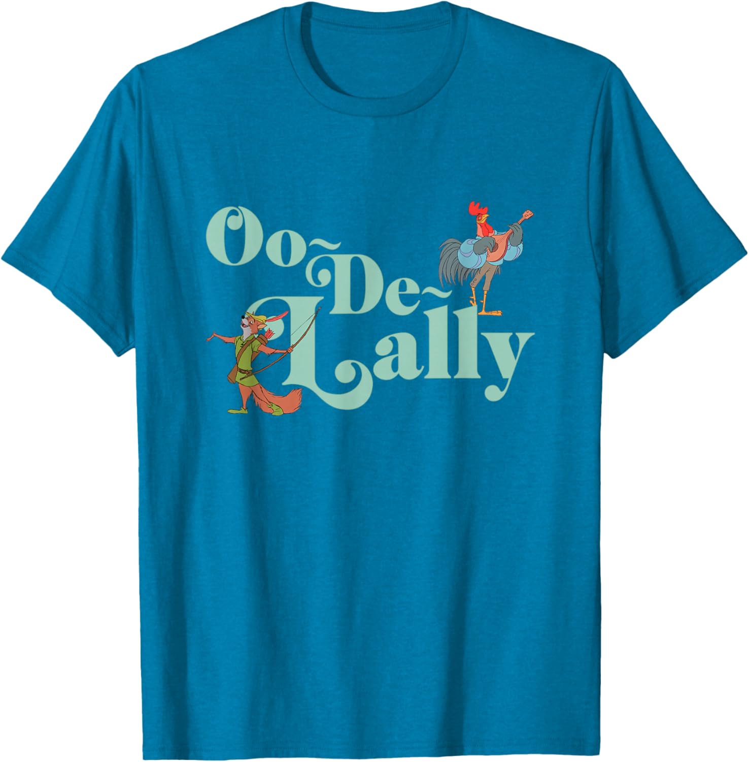 Disney Robin Hood Oo-De-Lally Quote T-Shirt for Fans and Collectors - 5