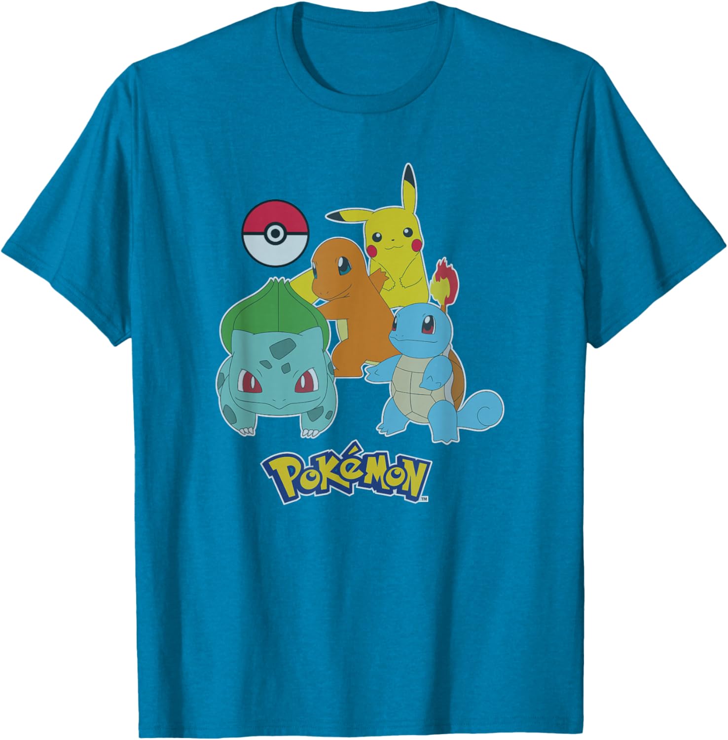 Pokemon First Generation Group Shot Logo T-Shirt for Fans and Collectors - 10