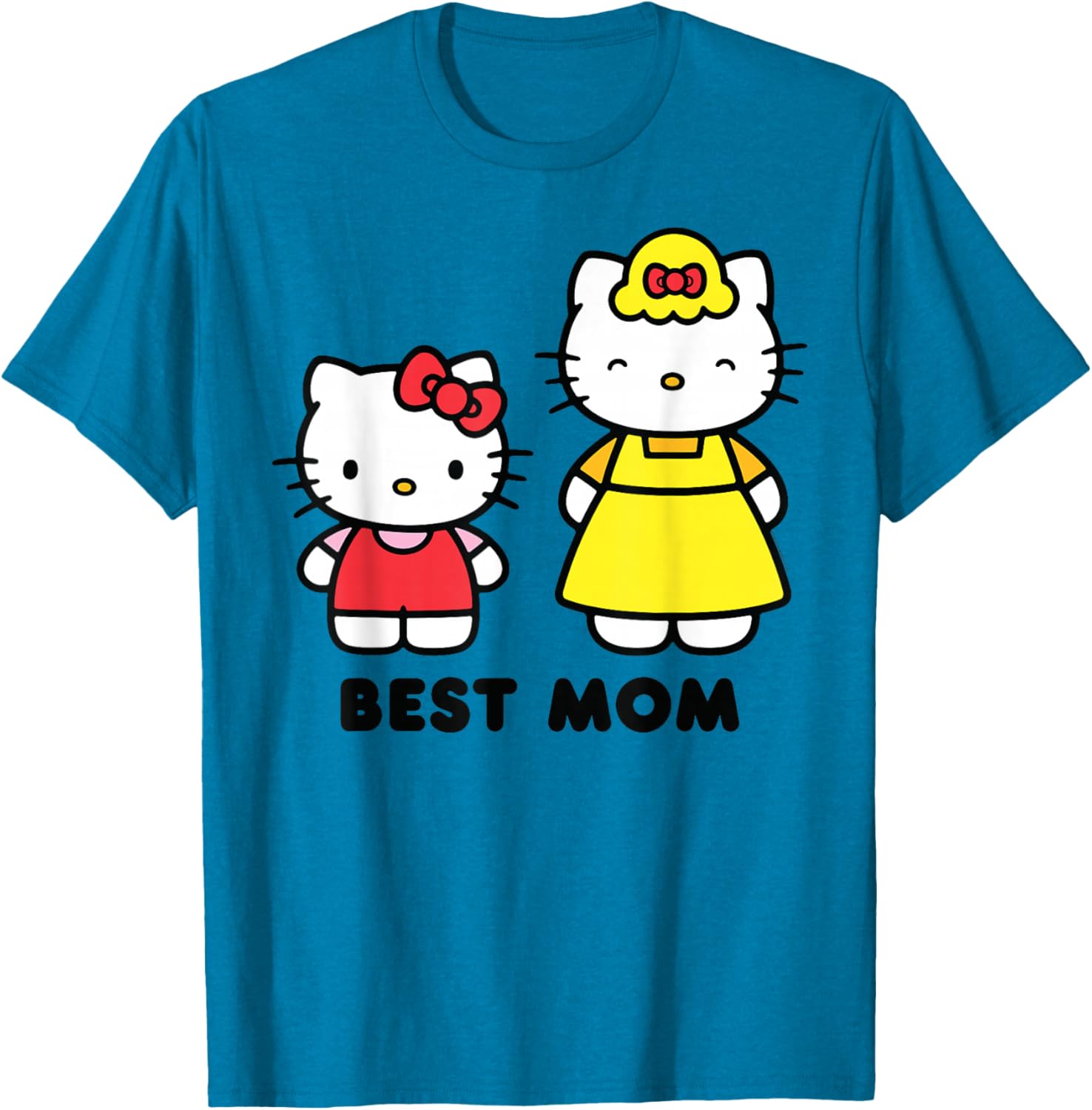 Hello Kitty Best Mom Mother's Day T-Shirt for Loving Moms and Gifts - 2