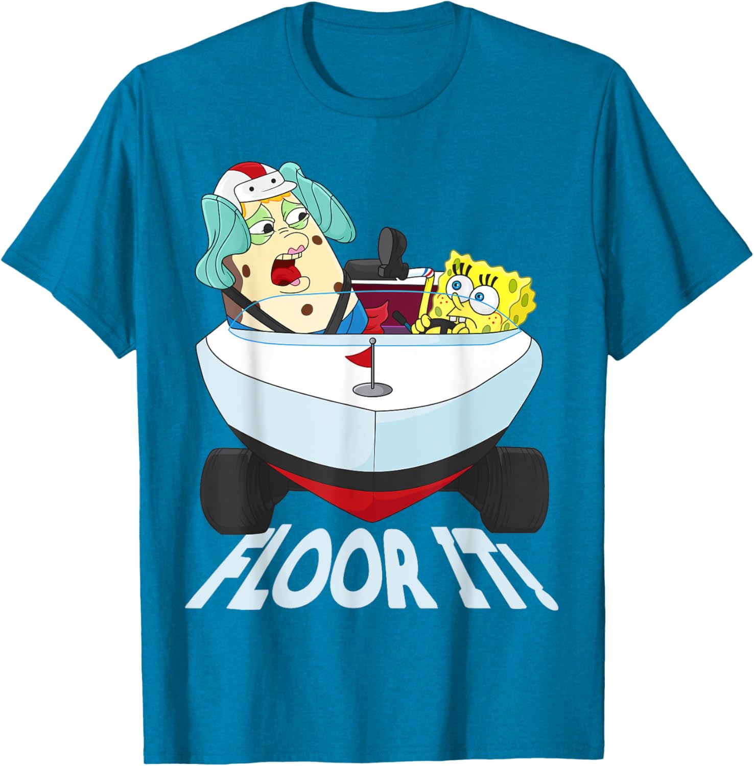 Mademark x SpongeBob SquarePants Floor It T-Shirt for Fun and Style - 14