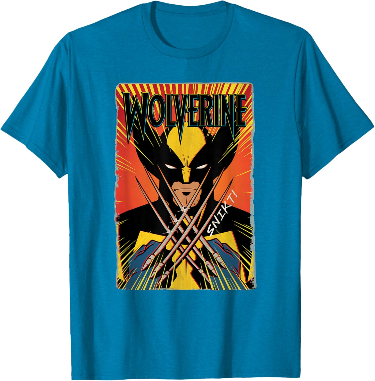 Vintage X-Men 97 Wolverine Claws Snikt T-Shirt for Marvel Fans - 8