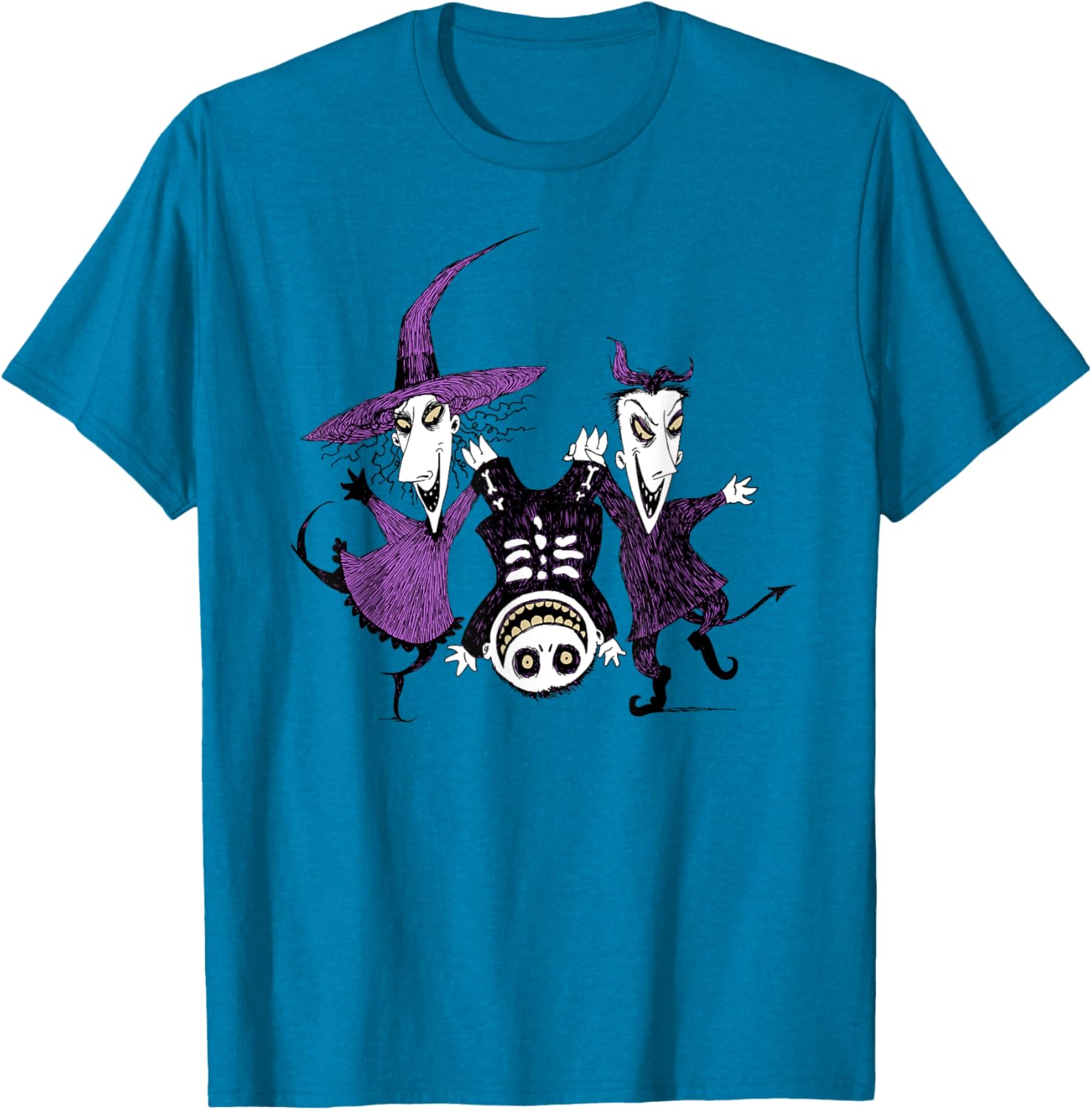 Disney Halloween Nightmare Before Christmas Trick or Treat T-Shirt for Fun - 5