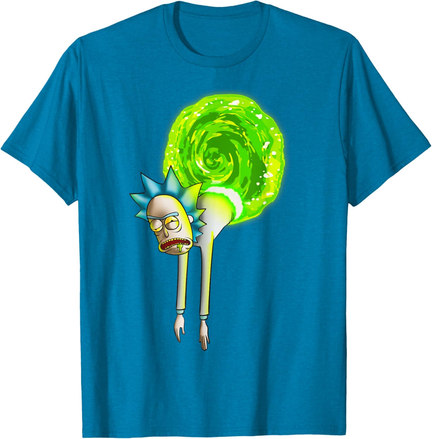 Crestfallen Rick T-Shirt by Mademark x Rick and Morty - Unique Graphic Tee - 11