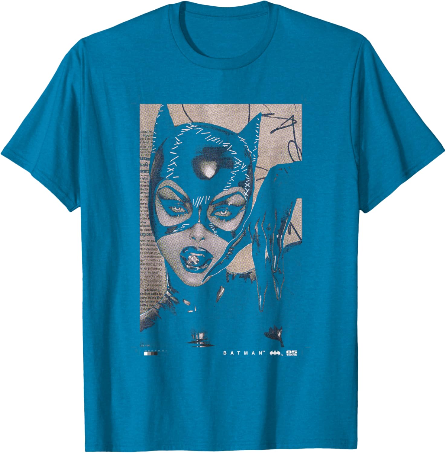 Batman Catwoman 85th Anniversary T-Shirt Vintage Comic Cover Design - 4