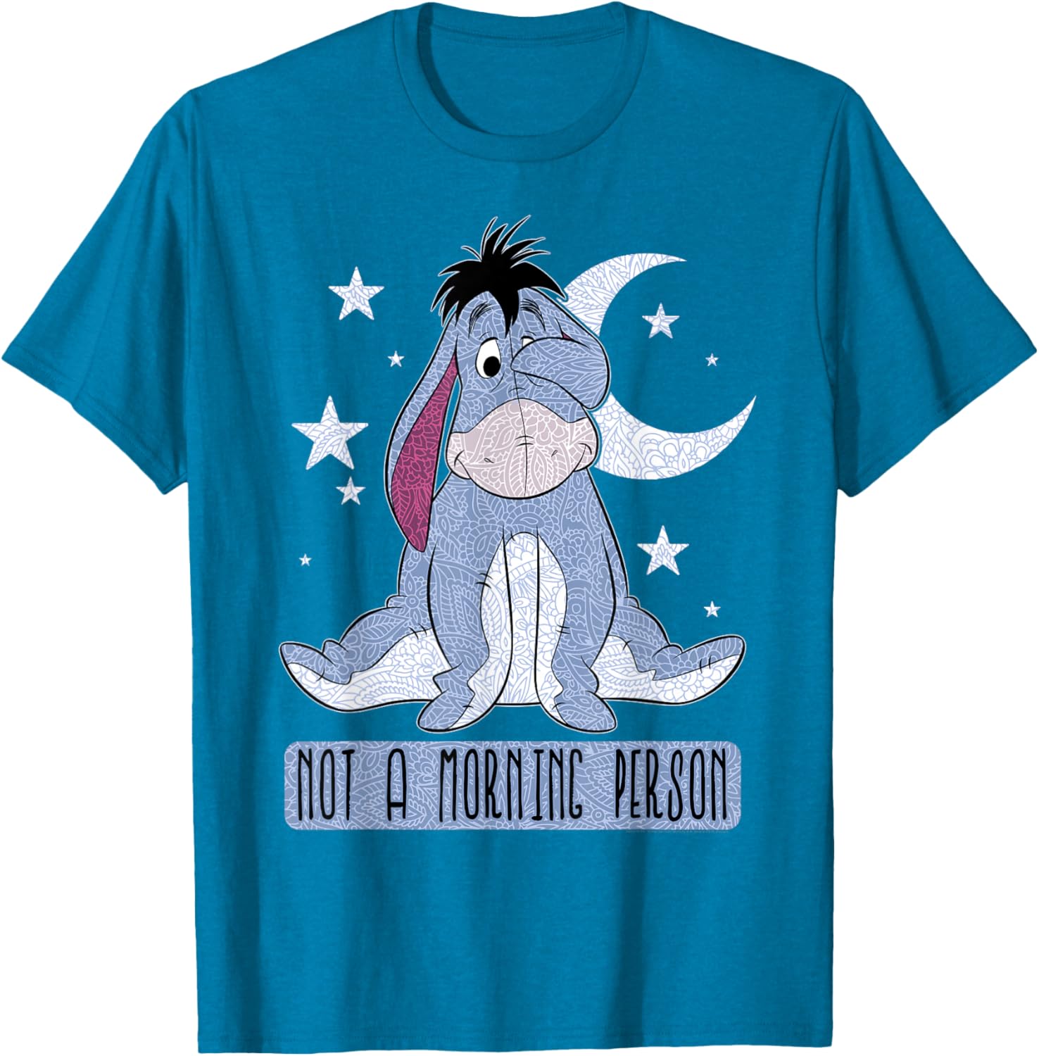 Disney Eeyore Not A Morning Person Short Sleeve T-Shirt for Adults - 5