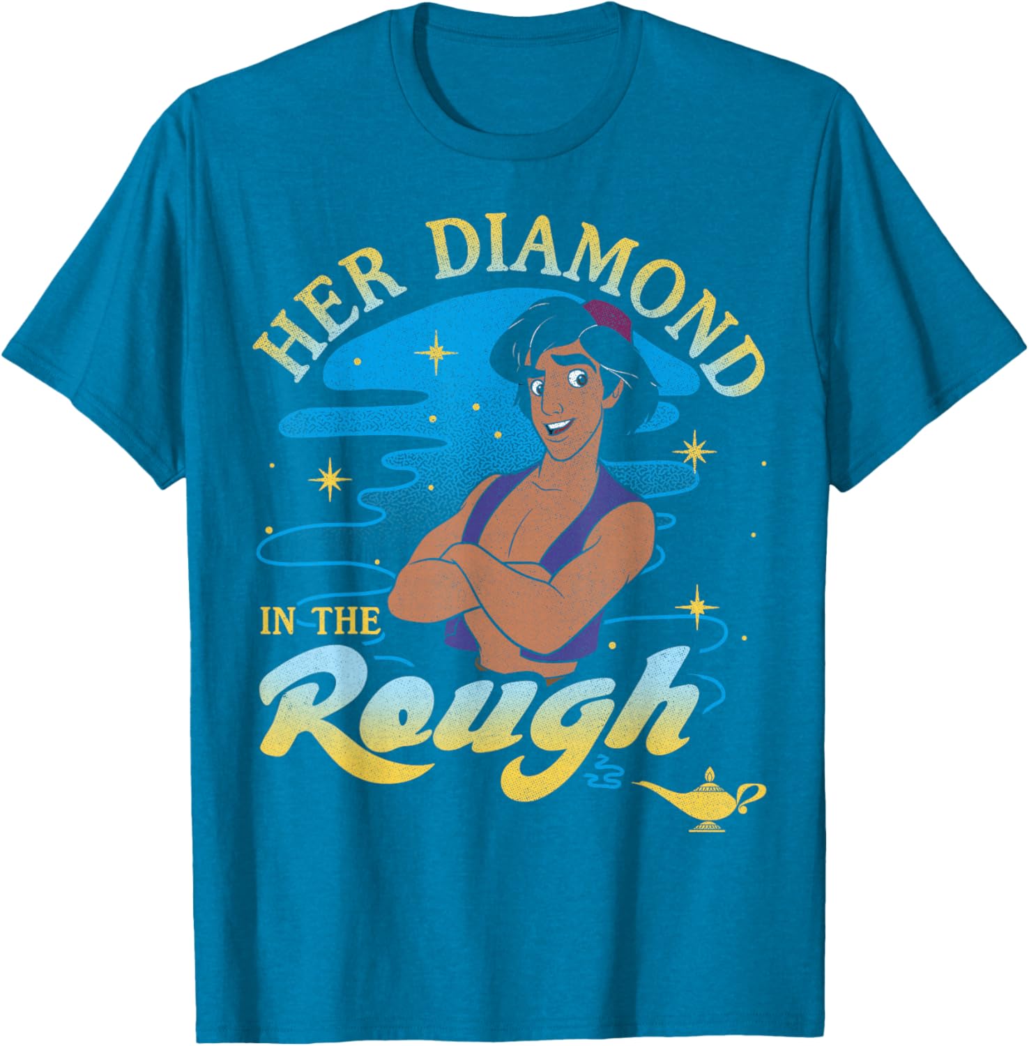 Disney Aladdin Diamond In The Rough Portrait T-Shirt for Fans - 10