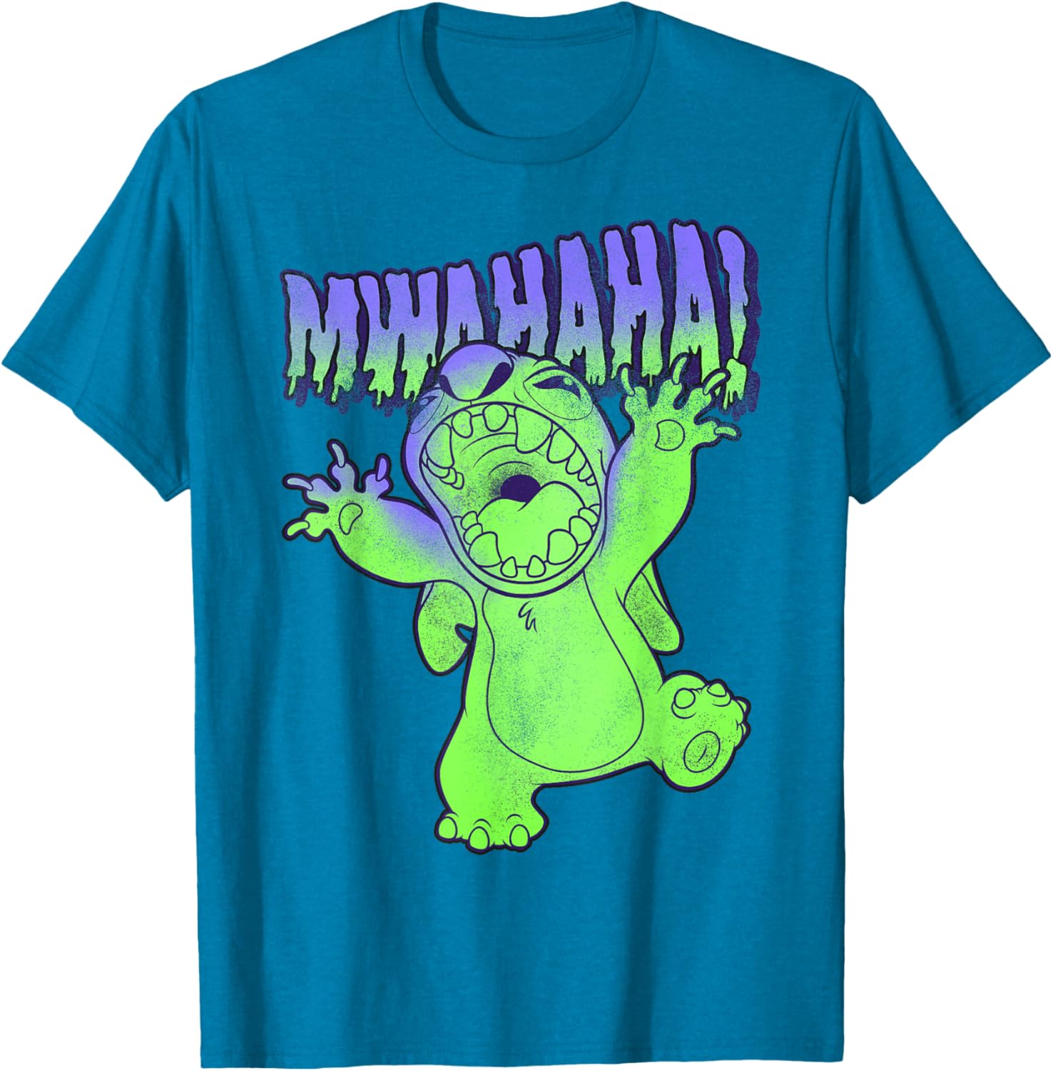 Disney Lilo & Stitch Halloween Stitch Mwahaha T-Shirt for Fun Celebrations - 9